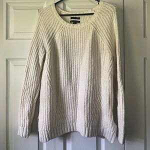 American Eagle White Sweater